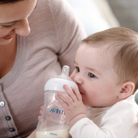 PHILIPS AVENT NATURAL Smoczek ŚREDNI 3+ 2pak PHILIPS AVENT NATURAL Smoczek ŚREDNI 3+ 2pak