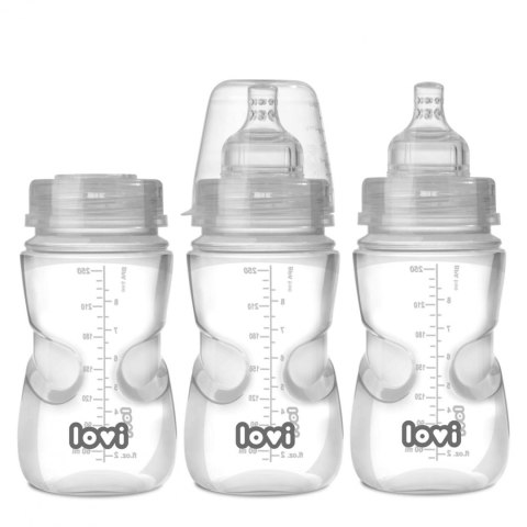 Butelka Lovi antykolkowa Super Vent średni przepływ 250ml 3+ 21/563 Butelka Lovi antykolkowa Super Vent średni przepływ 250ml 3+ 21/563