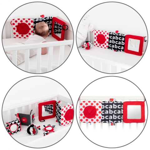 CANPOL DUŻE LUTERKO KONTRASTOWE Sensory Toys 0+ CANPOL DUŻE LUTERKO KONTRASTOWE Sensory Toys 0+