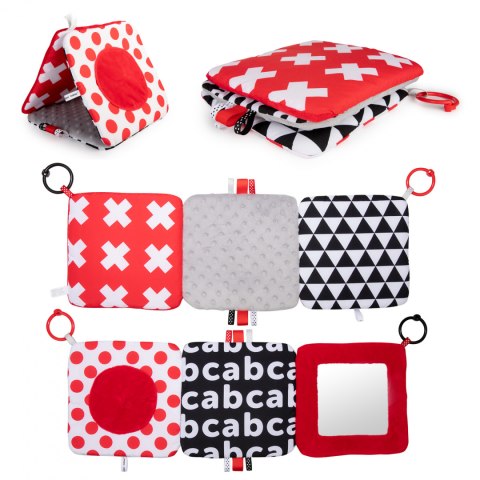 CANPOL DUŻE LUTERKO KONTRASTOWE Sensory Toys 0+ CANPOL DUŻE LUTERKO KONTRASTOWE Sensory Toys 0+