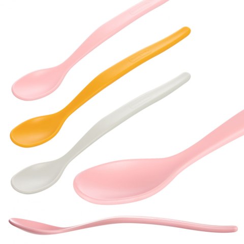 Sztućce dla dzieci Canpol zestaw 3 kolorowych łyżeczek do karmienia 4+