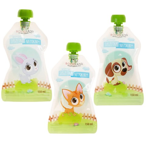 BOCIOLAND WIELORAZOWE TUBKI na pokram 150ml 12szt BOCIOLAND WIELORAZOWE TUBKI na pokram 150ml 12szt