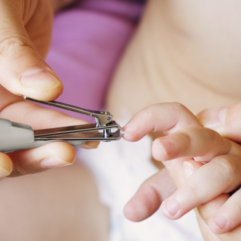 Cążki do paznokci Babyono dla dzieci i niemowląt stal nierdzewna szare Cążki do paznokci Babyono dla dzieci i niemowląt stal nierdzewna szare