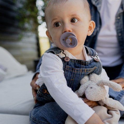 Smoczek BIBS anatomiczny naturalny kauczuk Hevea 0+ 2pak 2111422