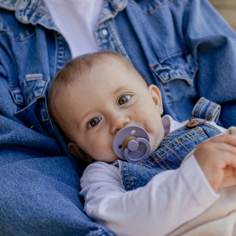 Smoczek BIBS anatomiczny naturalny kauczuk Hevea 0+ 2pak 2111422