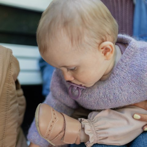 Smoczek BIBS anatomiczny naturalny kauczuk Hevea 0+ 2pak 2111422