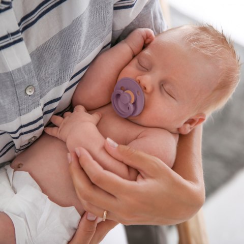 Smoczek BIBS anatomiczny naturalny kauczuk Hevea 0+ 2pak 2111422