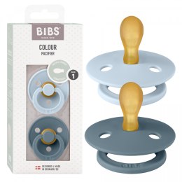 BIBS SMOCZEK SYMETRYCZNY 0+ KAUCZUK HEVEA 2PAK