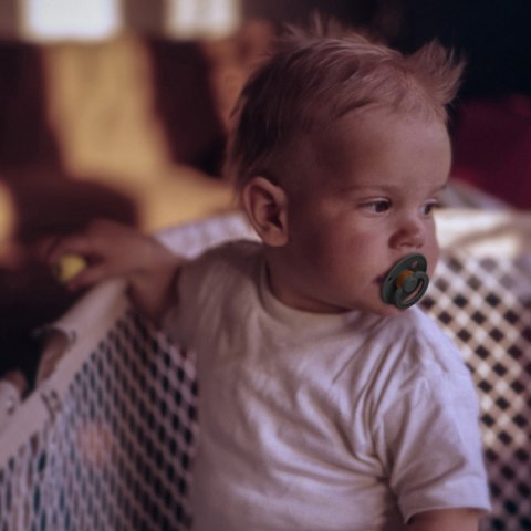 Smoczek BIBS uspokajający naturalny kauczuk Hevea okrągły 18+ 2pack 130223