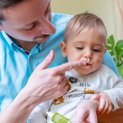Żel na ząbkowanie Bebble znieczulający z ksylitolem bez fluorku 20 ml Żel na ząbkowanie Bebble znieczulający z ksylitolem bez fluorku 20 ml