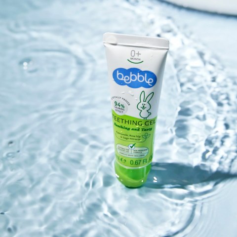 Żel na ząbkowanie Bebble znieczulający z ksylitolem bez fluorku 20 ml Żel na ząbkowanie Bebble znieczulający z ksylitolem bez fluorku 20 ml