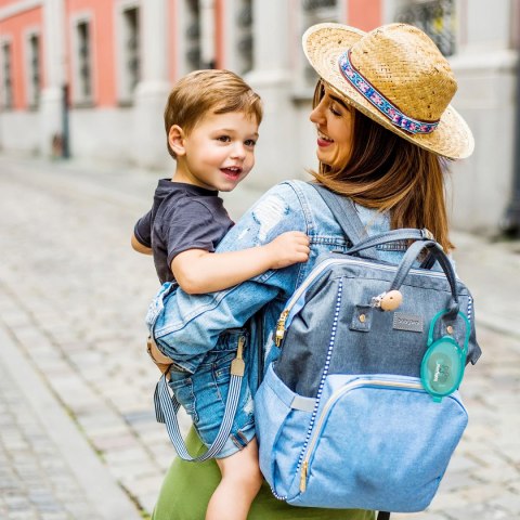 Etui na smoczek BabyOno pojemnik uniwersalny z mocowaniem do wózka zielony Etui na smoczek BabyOno pojemnik uniwersalny z mocowaniem do wózka zielony