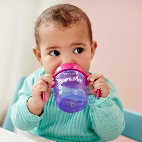 Philips Avent Kubek niekapek z ustnikiem i uchwytami 200 ml 6+ SCF551/03 Philips Avent Kubek niekapek z ustnikiem i uchwytami 200 ml 6+ SCF551/03
