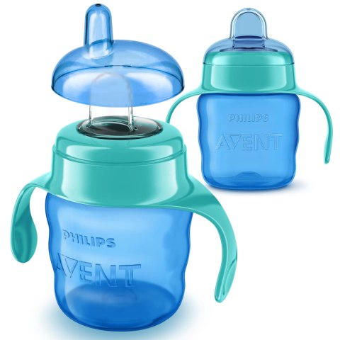 Philips Avent Kubek niekapek z ustnikiem i uchwytami 200 ml 6+ SCF551/05 Philips Avent Kubek niekapek z ustnikiem i uchwytami 200 ml 6+ SCF551/05