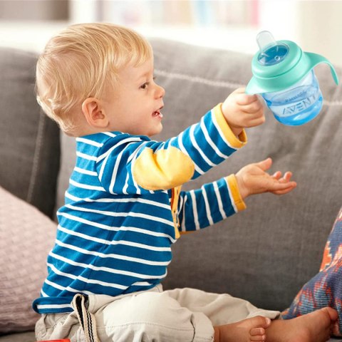 Philips Avent Kubek niekapek z ustnikiem i uchwytami 200 ml 6+ SCF551/05 Philips Avent Kubek niekapek z ustnikiem i uchwytami 200 ml 6+ SCF551/05
