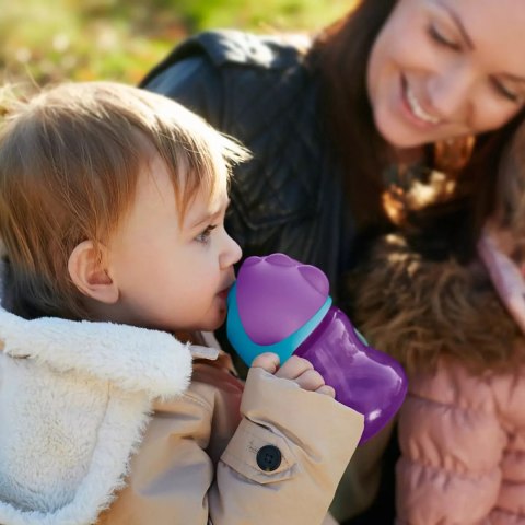 Philips Avent Bidon kubek ze słomką niekapek składany 200 ml 9+ SCF796/02 Philips Avent Bidon kubek ze słomką niekapek składany 200 ml 9+ SCF796/02