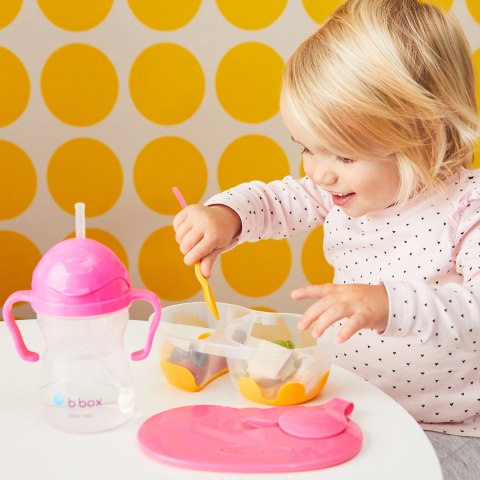 Bidon Bbox Kubek z obciążoną słomką z uchwytami zamykany do nauki 240 ml 6+ BB00511 Bidon Bbox Kubek z obciążoną słomką z uchwytami zamykany do nauki 240 ml 6+ BB00511