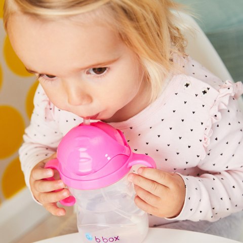 Bidon Bbox Kubek z obciążoną słomką z uchwytami zamykany do nauki 240 ml 6+ BB00511 Bidon Bbox Kubek z obciążoną słomką z uchwytami zamykany do nauki 240 ml 6+ BB00511