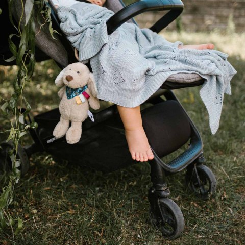 Pluszak zawieszka do wózka z pozytywką Babyono maskotka Dog Willy Pluszak zawieszka do wózka z pozytywką Babyono maskotka Dog Willy