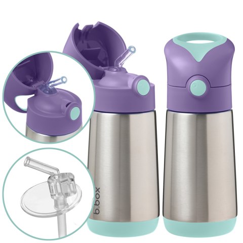 B.BOX BIDON TERMICZNY ZE SŁOMKĄ termos 350ml B.BOX BIDON TERMICZNY ZE SŁOMKĄ termos 350ml