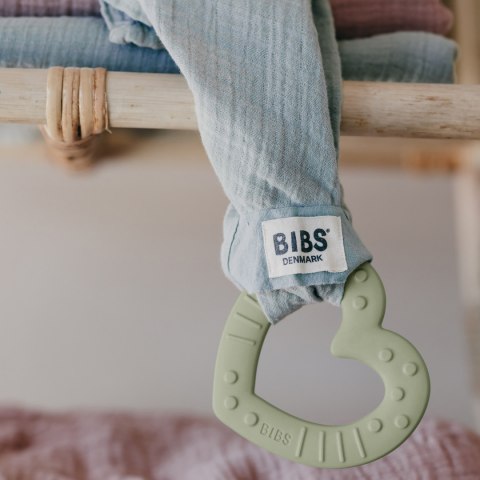 Gryzak BIBS dla niemowląt na ząbkowanie Baby Bite z wypustkami Sage Gryzak BIBS dla niemowląt na ząbkowanie Baby Bite z wypustkami Sage