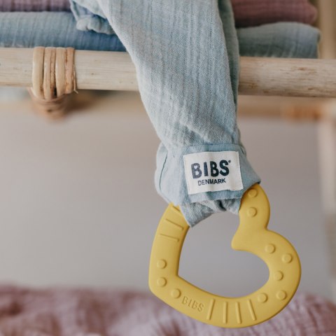 Gryzak BIBS dla niemowląt na ząbkowanie Baby Bite z wypustkami Mustard Gryzak BIBS dla niemowląt na ząbkowanie Baby Bite z wypustkami Mustard