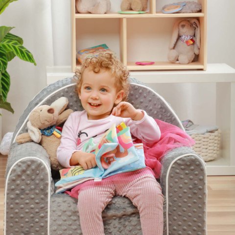 Książeczka sensoryczna Babyono kontrastowa z gryzakiem zawieszką Pory Roku Książeczka sensoryczna Babyono kontrastowa z gryzakiem zawieszką Pory Roku