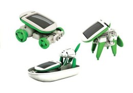 Edukacyjny Zestaw Robot Solarny Do Złożenia 6 w 1 Auto Wiatrak