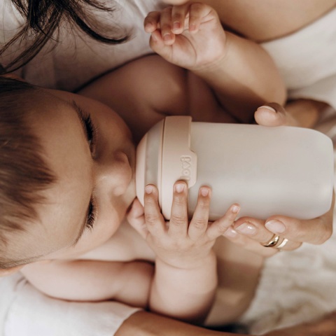 Butelka Lovi antykolkowa Mammafeel szeroka wolny przepływ 150 ml 0+ 21/595