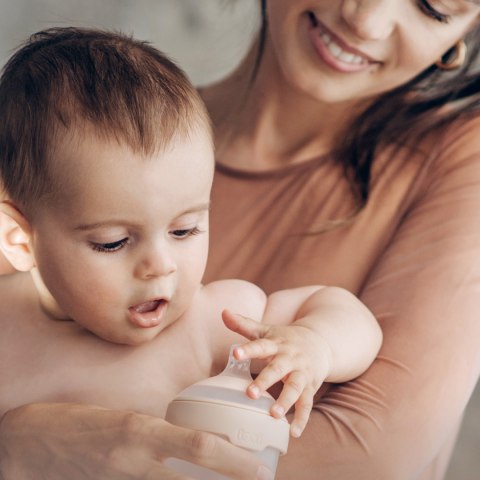 Butelka Lovi antykolkowa Mammafeel szeroka wolny przepływ 150 ml 0+ 21/595