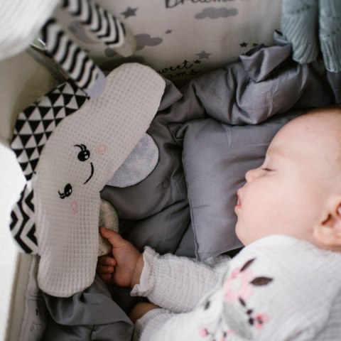 BabyOno PRZYTULANKA KONTRASTOWA SZELEŚCIK Chmurka Bawełna 0+ BabyOno PRZYTULANKA KONTRASTOWA SZELEŚCIK Chmurka Bawełna 0+