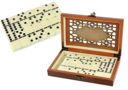 Gra Logiczna Domino Drewniane Opakowanie 28 Elementów