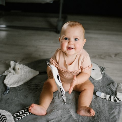 BabyOno PRZYTULANKA KOCYK MINKY 3w1 Delikatny Ptaszek Bawełna 0+ BabyOno PRZYTULANKA KOCYK MINKY 3w1 Delikatny Ptaszek Bawełna 0+