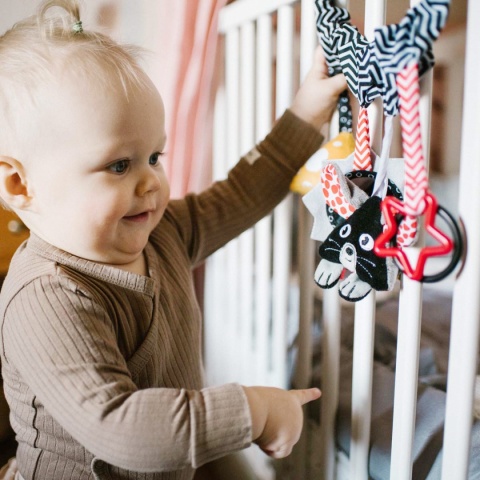 BabyOno ZAWIESZKA DO WÓZKA FOTELIKA spirala edukacyjna uniwersalna