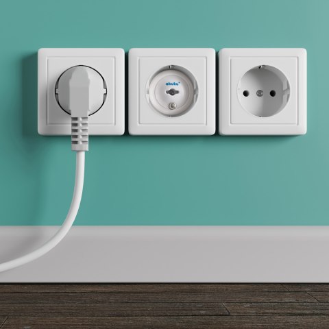 Zabezpieczenia do kontaktów gniazd elektrycznych Akuku z kluczykiem 6 szt. Zabezpieczenia do kontaktów gniazd elektrycznych Akuku z kluczykiem 6 szt.