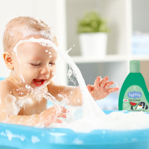 Szampon do włosów i ciała Bebble żel 2w1 dla dzieci arbuz 250 ml 0+ Szampon do włosów i ciała Bebble żel 2w1 dla dzieci arbuz 250 ml 0+