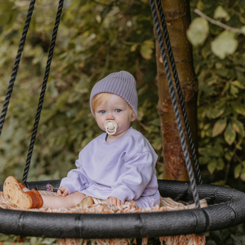 Smoczek BIBS De Lux uspokajający silikonowy okrągły 0-36 2pack 150215