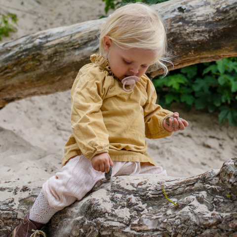 Smoczek BIBS De Lux uspokajający silikonowy okrągły 0-36 2pack 150215