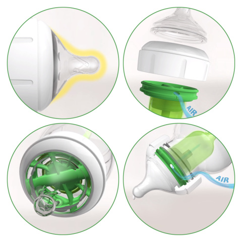 Butelka Dr Browns Options szeroka średni przepływ balon 330 ml 3+ Butelka Dr Browns Options szeroka średni przepływ balon 330 ml 3+