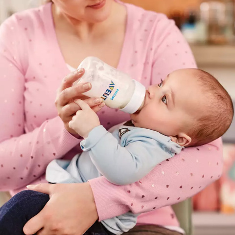 Philips Avent Classic Butelka antykolkowa do karmienia wąska 330ml 3+ Philips Avent Classic Butelka antykolkowa do karmienia wąska 330ml 3+