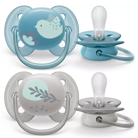 Smoczek Avent uspokajający symetryczny Philips Ultra Air 6+ 2pak SCF091/15 Smoczek Avent uspokajający symetryczny Philips Ultra Air 6+ 2pak SCF091/15