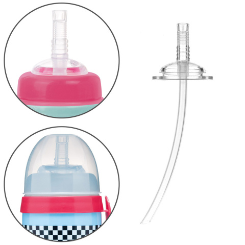 Ustnik rurka silikonowa słomka do bidonu Canpol wymienna 1 szt.