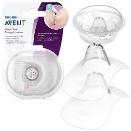 Philips Avent Osłonki silikonowe na piersi rozmiar S 15 mm 2pak