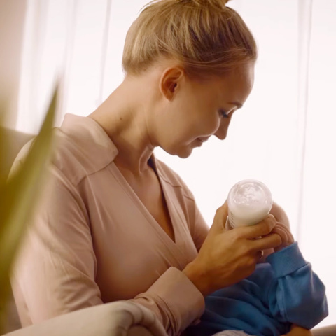 Smoczek do butelki Canpol antykolkowy szeroki silikon szybki przepływ 12+