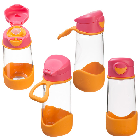 Bbox butelka tritanowa Kubek Bidon sportowy Ustnik silikonowy 450 ml 36+ Bbox butelka tritanowa Kubek Bidon sportowy Ustnik silikonowy 450 ml 36+