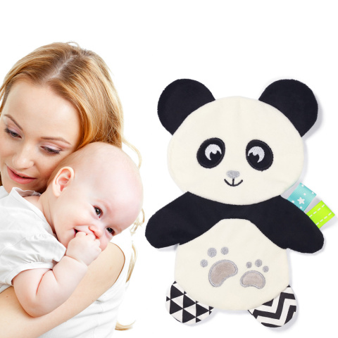 Przytulanka pluszowa sensoryczna szeleścik Babyono miękka Panda Polly