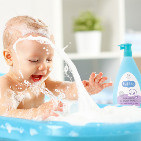 Żel pod prysznic szampon do włosów Bebble dla dzieci lawenda 400 ml 0+ Żel pod prysznic szampon do włosów Bebble dla dzieci lawenda 400 ml 0+
