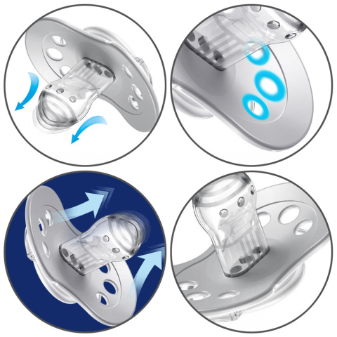 Smoczek LOVI uspokajający symetryczny silikon etui 0-2m+ 2pak 22/862 Smoczek LOVI uspokajający symetryczny silikon etui 0-2m+ 2pak 22/862