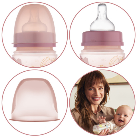 Butelka antykolkowa Canpol Easystart wolny przepływ 240 ml 3+ 35/240_pin Butelka antykolkowa Canpol Easystart wolny przepływ 240 ml 3+ 35/240_pin