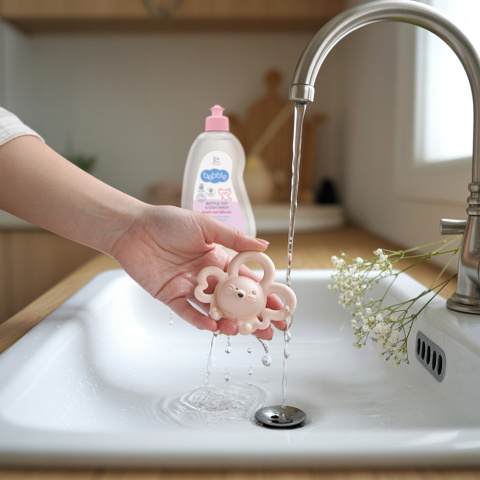 Płyn do mycia butelek i smoczków naczyń zabawek dziecięcych Bebble 4 sztuki